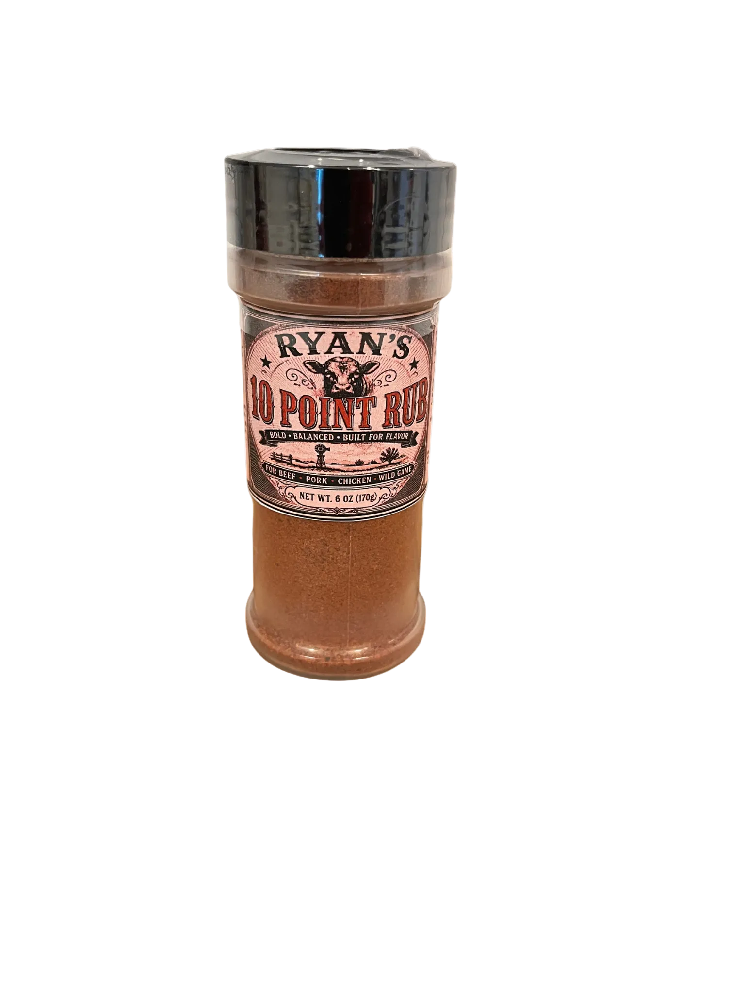 Ryan's 10 Point Rub | Premium Texas BBQ Seasoning
